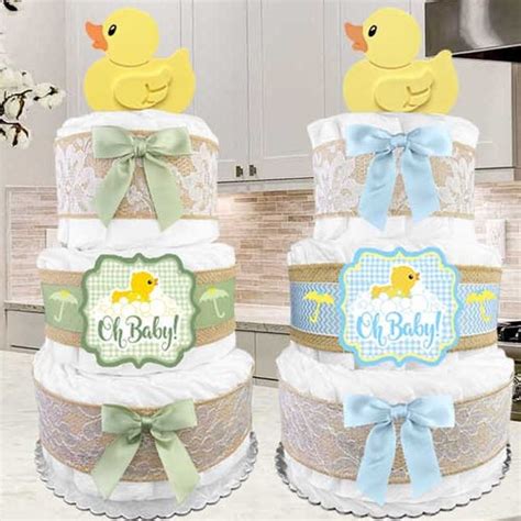 Baby Ducky Diaper Cake Etsy