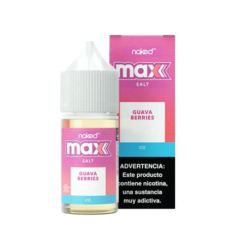 Guava Berries Ice Salt Max By Naked