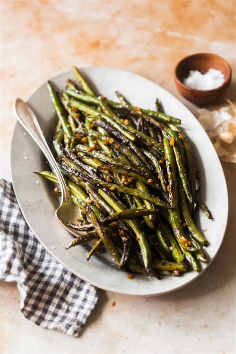 Easy Garlic French Green Beans Haricots Verts Lenas Kitchen