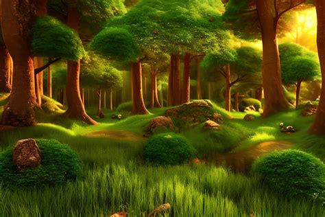 Forest Background Graphic By Craftable · Creative Fabrica