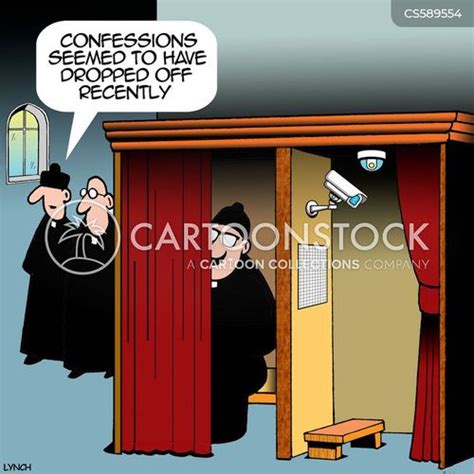 Confession Booth Cartoons and Comics - funny pictures from CartoonStock