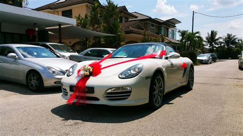 RedOrca Malaysia Wedding And Event Car Rental Porsche Boxster Wedding