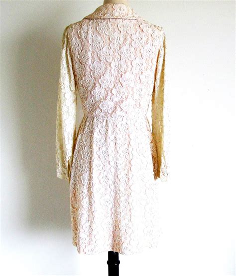 Vintage S Lace Dress Designer Jack Bryan Short Lace Etsy