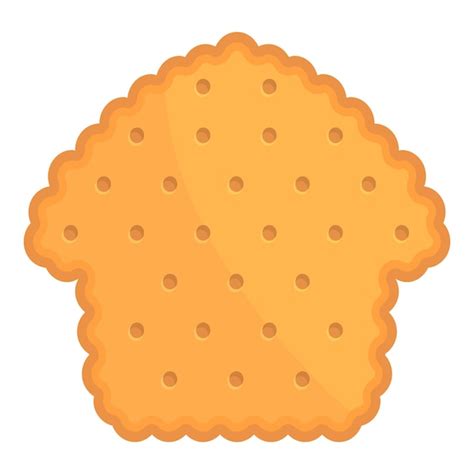 Premium Vector House Cracker Icon Cartoon Vector Cookie Food Cake Snack