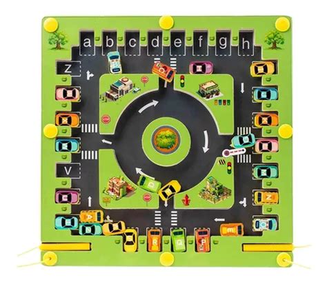Tablero De Letras Del Laberinto Del Alfabeto Magn Tico Cuotas Sin
