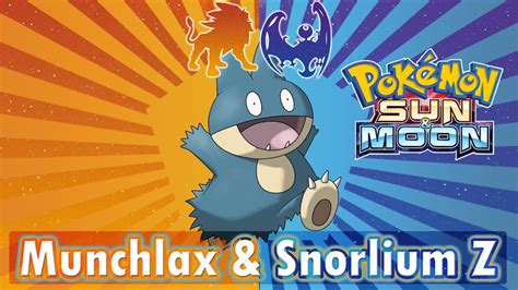 How To Get Munchlax Snorlium Z In Pokemon Sun And Moon YouTube