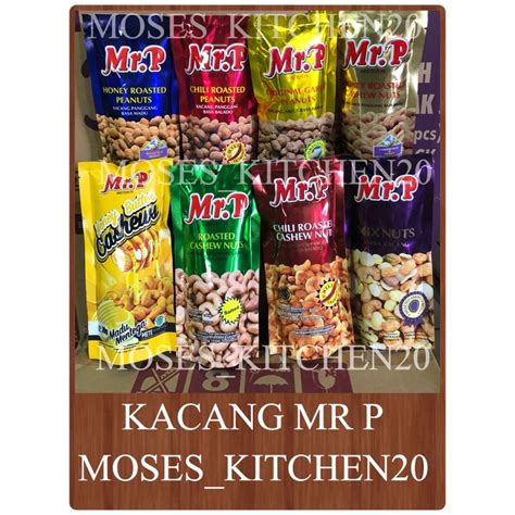 Jual KACANG MR P MADU 80G MR P KACANG BALADO MR P METE BALADO MR P MIX