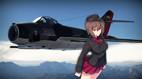 War Thunder Mig 15 Maho Nishizumi Skin By Yarizui Review Hd Youtube