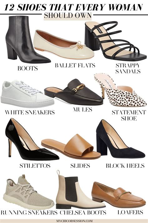 The 12 Shoes Every Woman Should Own Classic Shoes Women Work Shoes