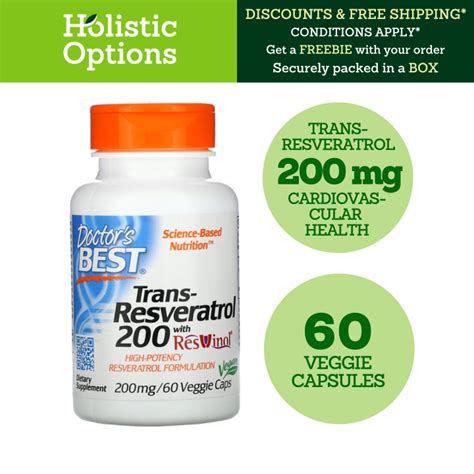 Trans Resveratrol With Resvinol Mg Veggie Caps Lazada Ph