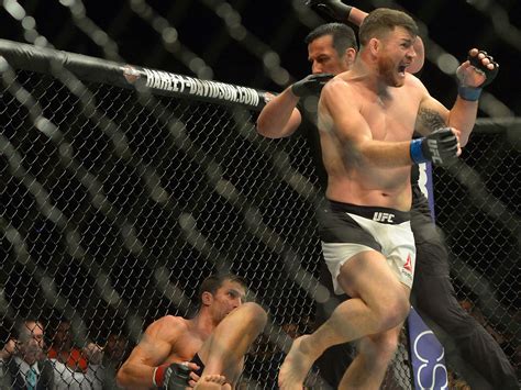 Watch Michael Bisping Knock Out Luke Rockhold To Become UFC