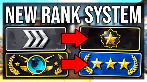 NEW CS GO RANK SYSTEM SKILL GROUP RESET YouTube