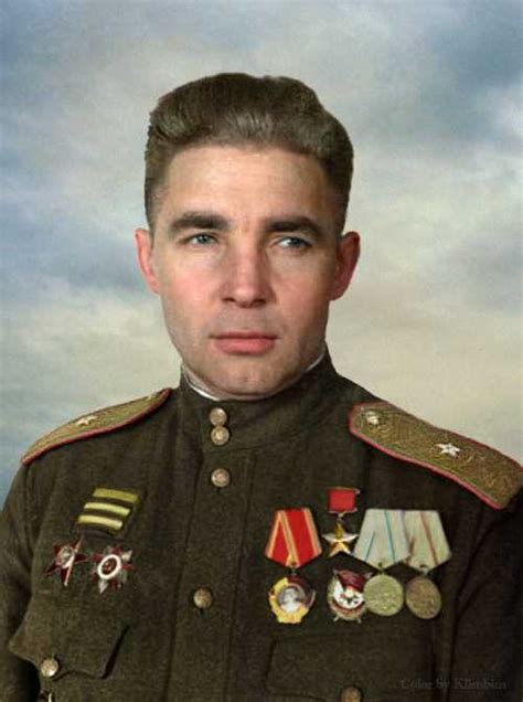 Hero Of The Soviet Union Vasily Margelov Colorizations By Users Gallery