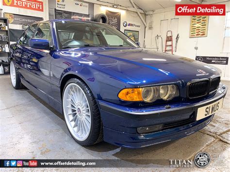 Bmw E38 740i On 21 Alpina Wheels Offset Detailing