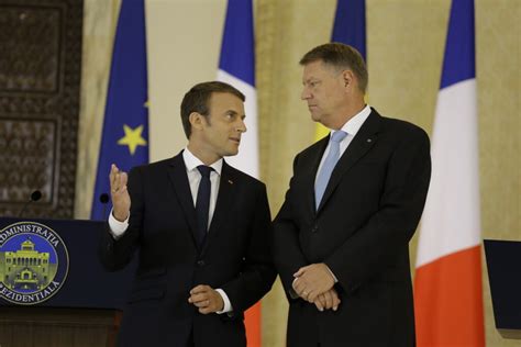 Vizita președintelui Franței în România Emmanuel Macron se va întâlni