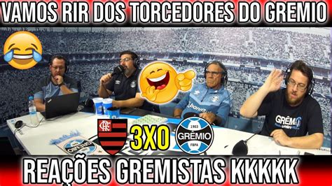 VAMOS RIR REAÇÕES GREMISTAS ELIMINADOS KKKK FLAMENGO 1X0 GREMIO COPA