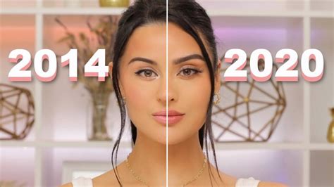 How I Used To Do My Makeup Then Vs Now L New Makeuptechniques Youtube