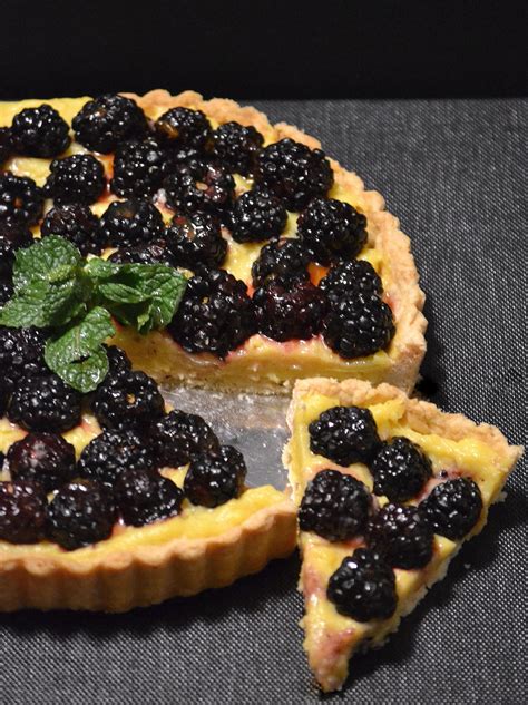 Blackberry Tart Cooking By Jessica