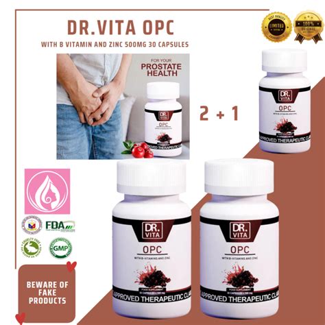 Dr Vita Opc With B Vitamins And Zinc Mg Capsules Lazada Ph