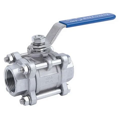 SS 3 PC Ball Valve Screwed End At Rs 500 Piece In Coimbatore ID