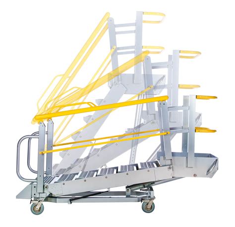 G Series Mobile Self Leveling Stairs And Work Platform