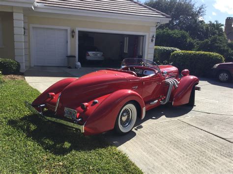 1936 Auburn Boattail Speedster Replica at Kissimmee 2020 as U74 - Mecum ...