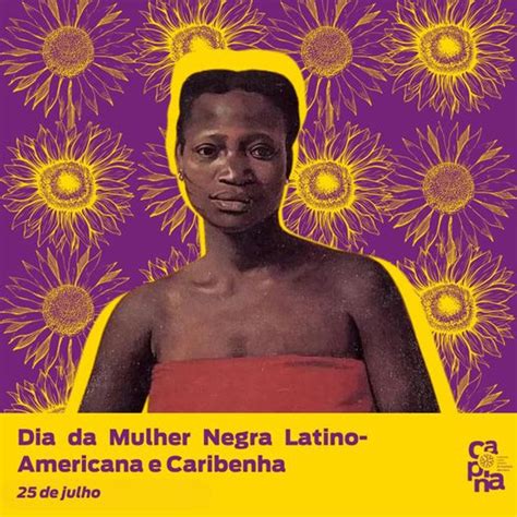 De Julho Dia Da Mulher Negra Latino Americana E Caribenha