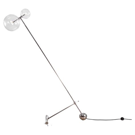 Zosia Polished Nickel Floor Lamp By Schwung For Sale At 1stdibs