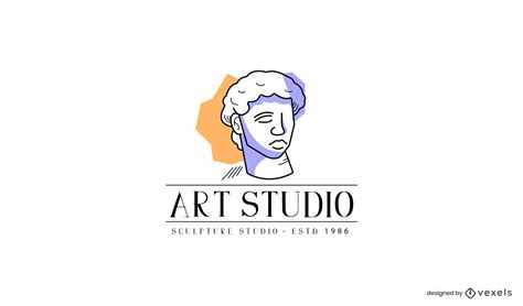 Descarga Vector De Plantilla De Logotipo De Estudio De Escultura