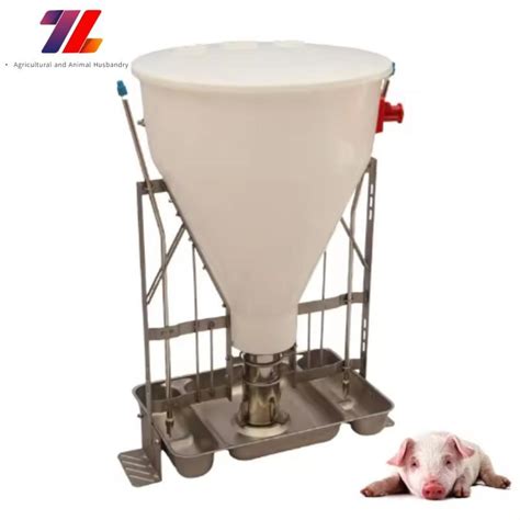 Fowl And Livestock Equipment Plastic Feed Automatic Feeder Dry Wet Pig