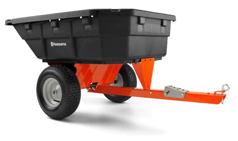 Husqvarna 12 5 Cu Ft Poly Swivel Dump Cart Proudfoot Motors