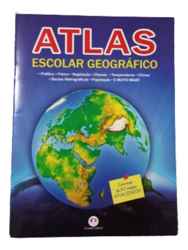 Atlas Geogr Fico Escolar Ciranda Cultural Mercadolivre