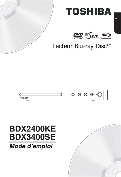 Notice TOSHIBA BDX4500KE lecteur blu ray Trouver une solution à un