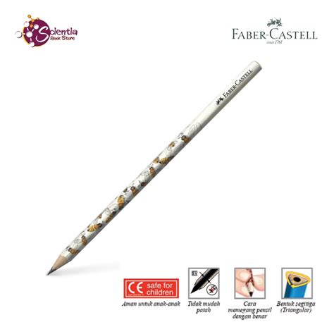 Jual Pensil Motif Sea Jerapah Dan Sapi Triangular B Faber Castell