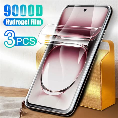 3PCS Front Screen Soft Hydrogel Film For Oppo Reno12 Pro Reno 12 Pro