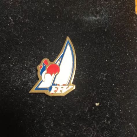 Rare Pins Bateau Boat Voilier Voile Ffv Coq F D Ration Fran Aise De