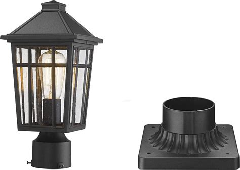 Darkaway Outdoor Post Lights Post Light Adapter，fence Post Deck