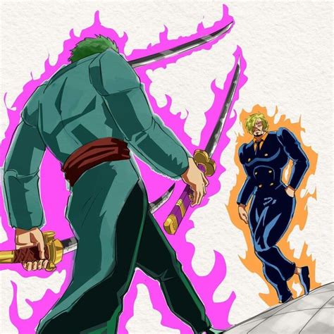 One Piece Crossover Anime Crossover Zoro One Piece Funny One Piece