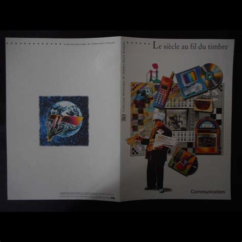 Document Officiel 2001 Le siècle au fil du timbre Communication