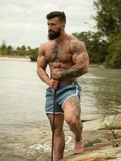 Inked Men Hairy Men Bearded Tattooed Men Beard Tattoo Tattoo Man