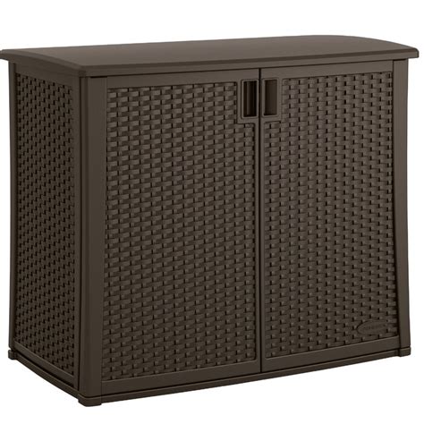 Suncast Gallons Gallon Water Resistant Resin Lockable Cabinet Deck