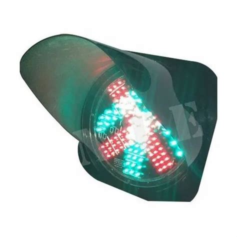 Polycarbonate Cross Led Traffic Signal Light Ip At Rs In Pune