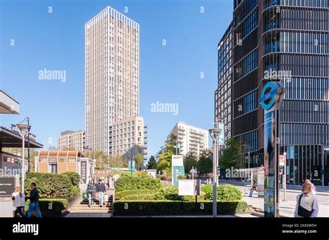 Laurel Point East Village London Development At Stratfor Stock Photo