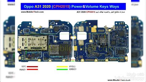 A31 Oppo Schematic Diagram مخطط كامل Youtube