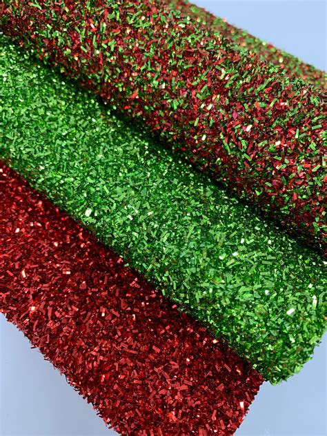 Tinsel Glitter Fabric Sheets Christmas Tinsel Glitter Sheets Etsy