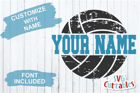 Volleyball SVG Distressed Split Volleyball Shirt Design 216346