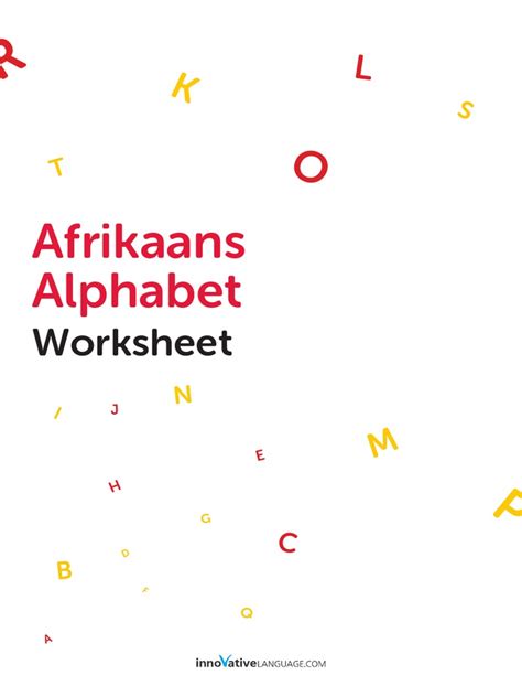 Afrikaans | PDF | Alphabet | Vocabulary