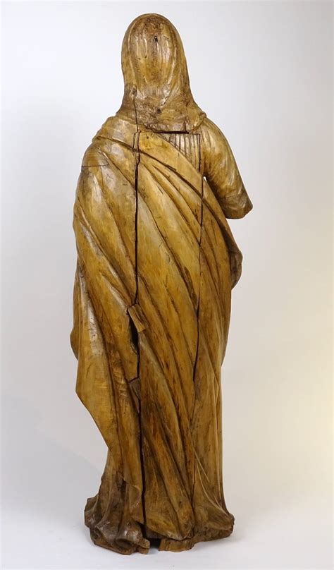 Acquista Scultura Lignea Figura Femminile Fine Xv Secolo