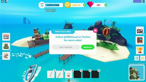 Roblox Fishing Simulator Codes for Gems and Coins (2024) - Gaming Pirate