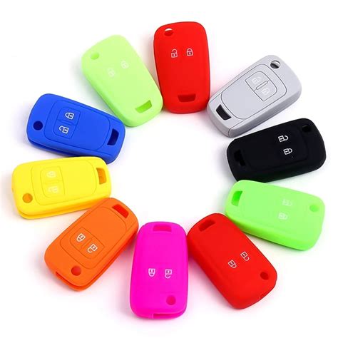 Generic Button Silicone Car Remote Key Fob Shell Cover Case For Opel